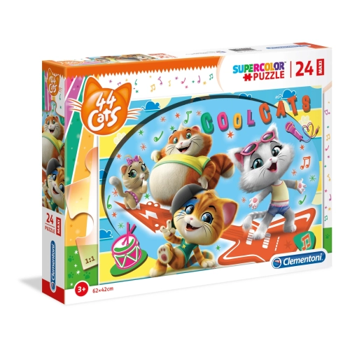 Puzzle Supercolor 44 Cats